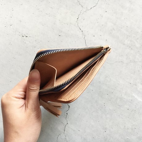 505 USED DENIM PATCHWORK MONEY CLIP
