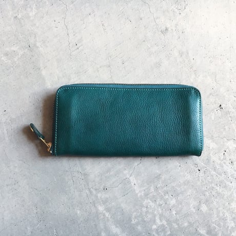 ZIP WALLET LARGE TURQUOISE LIMITED
