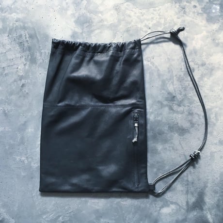 OUT LEATHER SHOULDER BAG