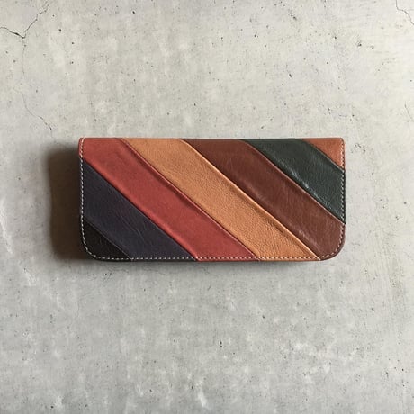 PATCHWORK MOTOR WALLET LARGE