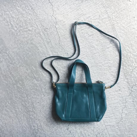 2WAY MINI TOTE TURQUOISE LIMITED