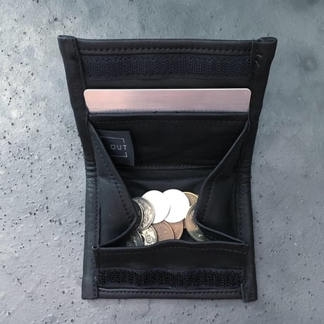 OUT LEATHER  COIN CASE
