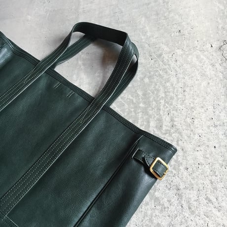NEW DAMASQUINA TOTE  GREEN LIMITED