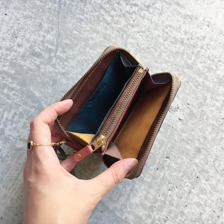PATCHWORK NECK WALLET