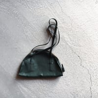 NEW TASSEL BOSTON BAG GREEN LIMITED