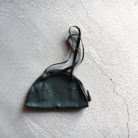 NEW TASSEL BOSTON BAG GREEN LIMITED