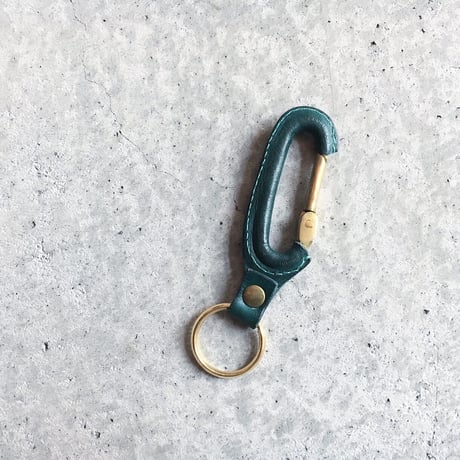 LEATHETR CARABINER TURQUOISE LIMITED