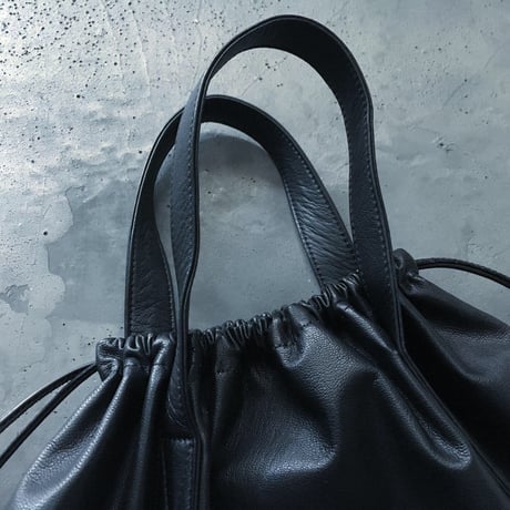 CIRCLE TOTE L-SIZE  WATER PROOF GOAT LEATHER