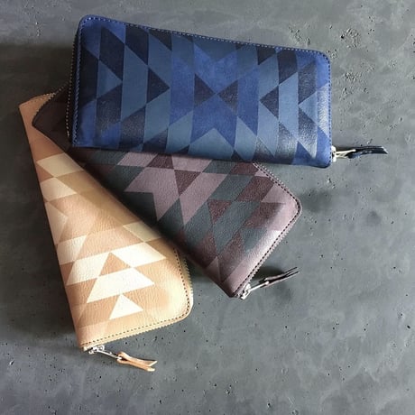 NUBUCK SUEDE ZIP WALLET ORTEGA