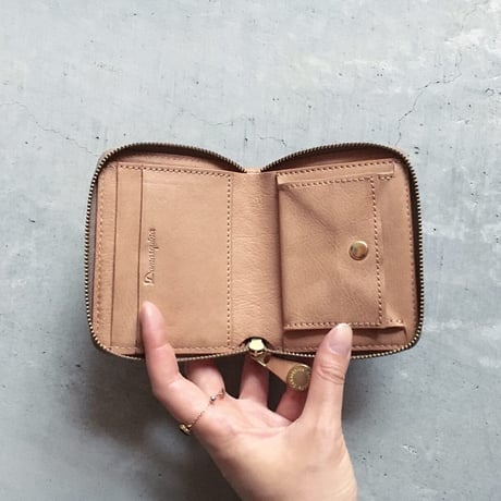 ORTEGA PATCHWORK ZIP MINI WALLET