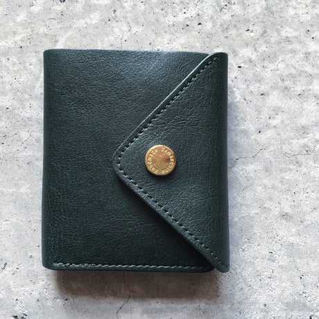 TRIANGLE MINI WALLET  GREEN LIMITED