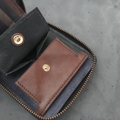 PATCHWORK ZIP WALLET SMALL