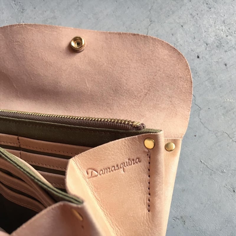 ONE LEATHER WALLET | Damasquina Store