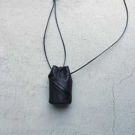 DRAW STRING BAG WATER PROOF GOAT LEATHER