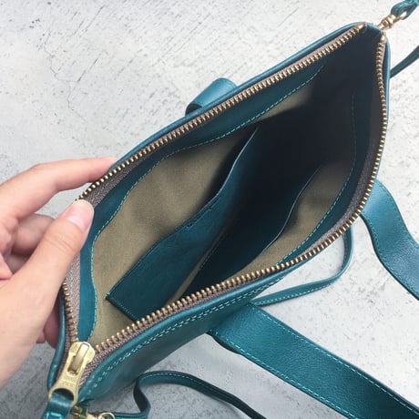 2WAY MINI TOTE TURQUOISE LIMITED
