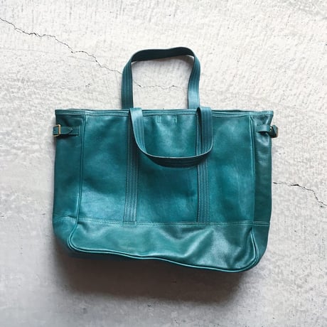 NEW DAMASQUINA TOTE  TURQUOISE LIMITED