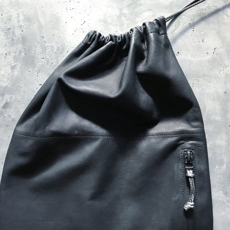 OUT LEATHER SHOULDER BAG
