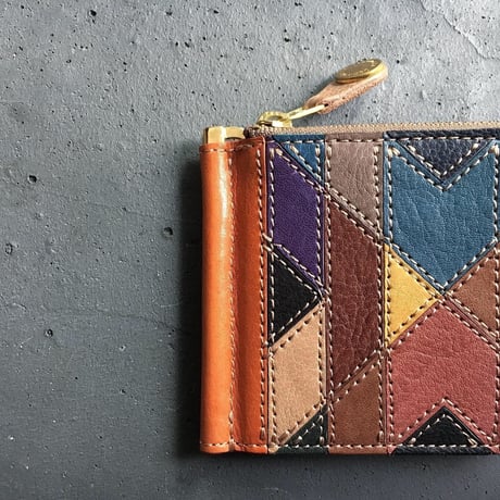 ORTEGA PATCHWORK MONEY CLIP