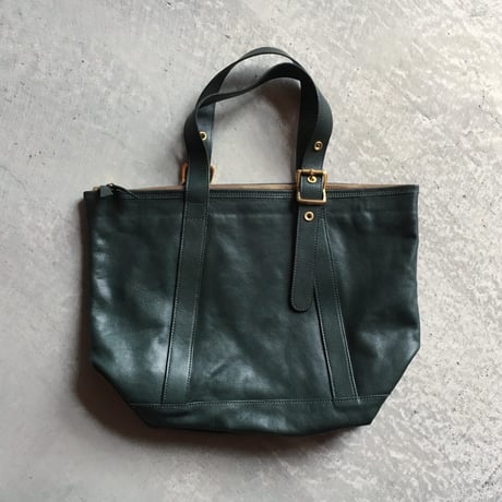 BUCKLE TOTE GREEN LIMITED
