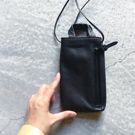 MOBILE BAG WATER PROOF GOAT LEATHER