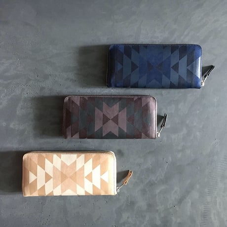 NUBUCK SUEDE ZIP WALLET ORTEGA