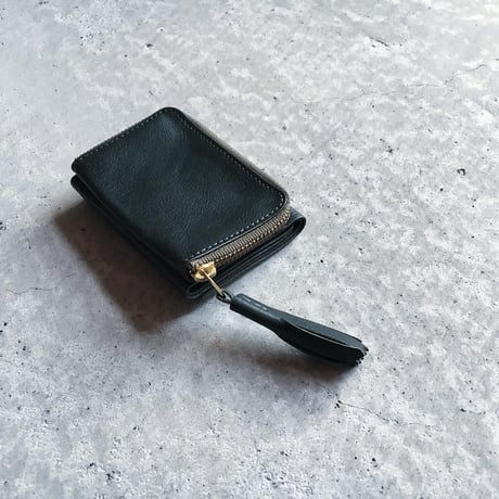 POCKET ZIP WALLET GREEN LIMITED