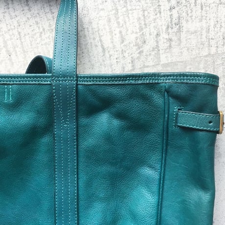NEW DAMASQUINA TOTE  TURQUOISE LIMITED