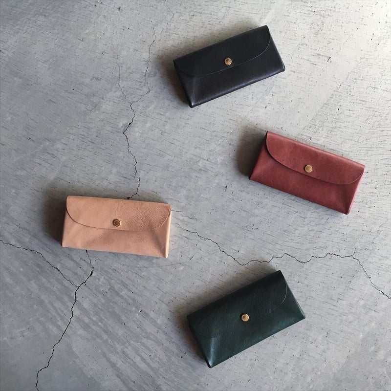 Damasquina 長財布 本革 一点物 （ONE LEATHER WALLET | Damasquina  