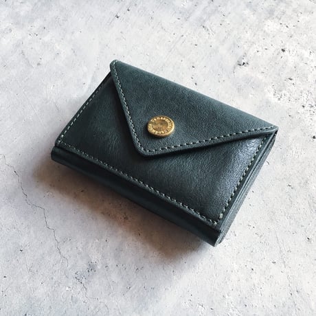 POCKET TRIANGLE WALLET GREEN LIMITED