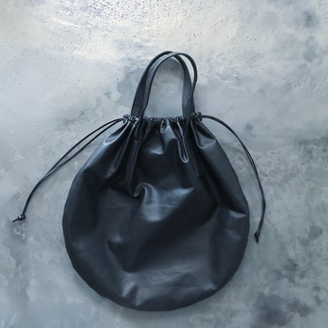 CIRCLE TOTE L-SIZE  WATER PROOF GOAT LEATHER