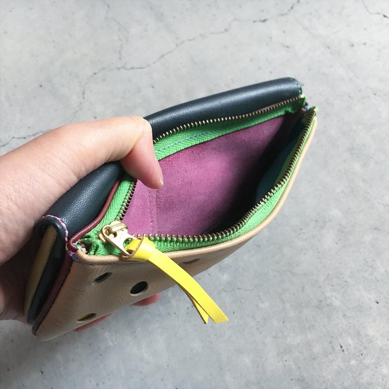 Damasquina ラウンドファスナー長財布 Damasquina ラウンドファスナー長財布