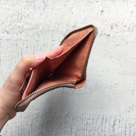 BLOCK PATCHWORK ZIP MINI WALLET  ONE LIMITED