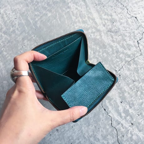 ZIP COIN & PASS CASE TURQUOISE LIMITED
