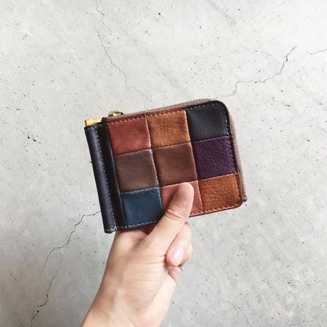 PATCHWORK MONEY CLIP