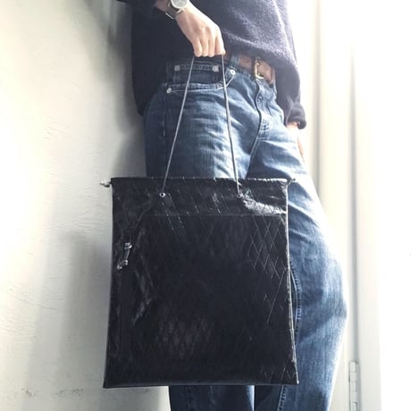 OUT LEATHER CANDY TOTE  X-PAC CAMO【数量限定】