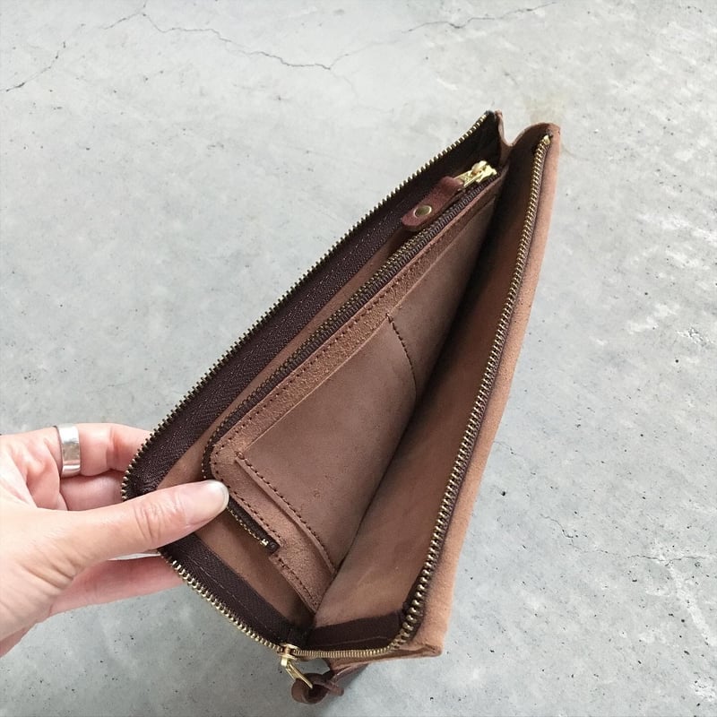 DOUBLE ZIP WALLET LARGE | Damasquina Store