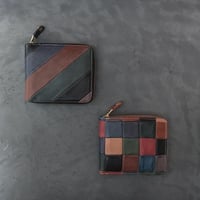 PATCHWORK ZIP WALLET SMALL