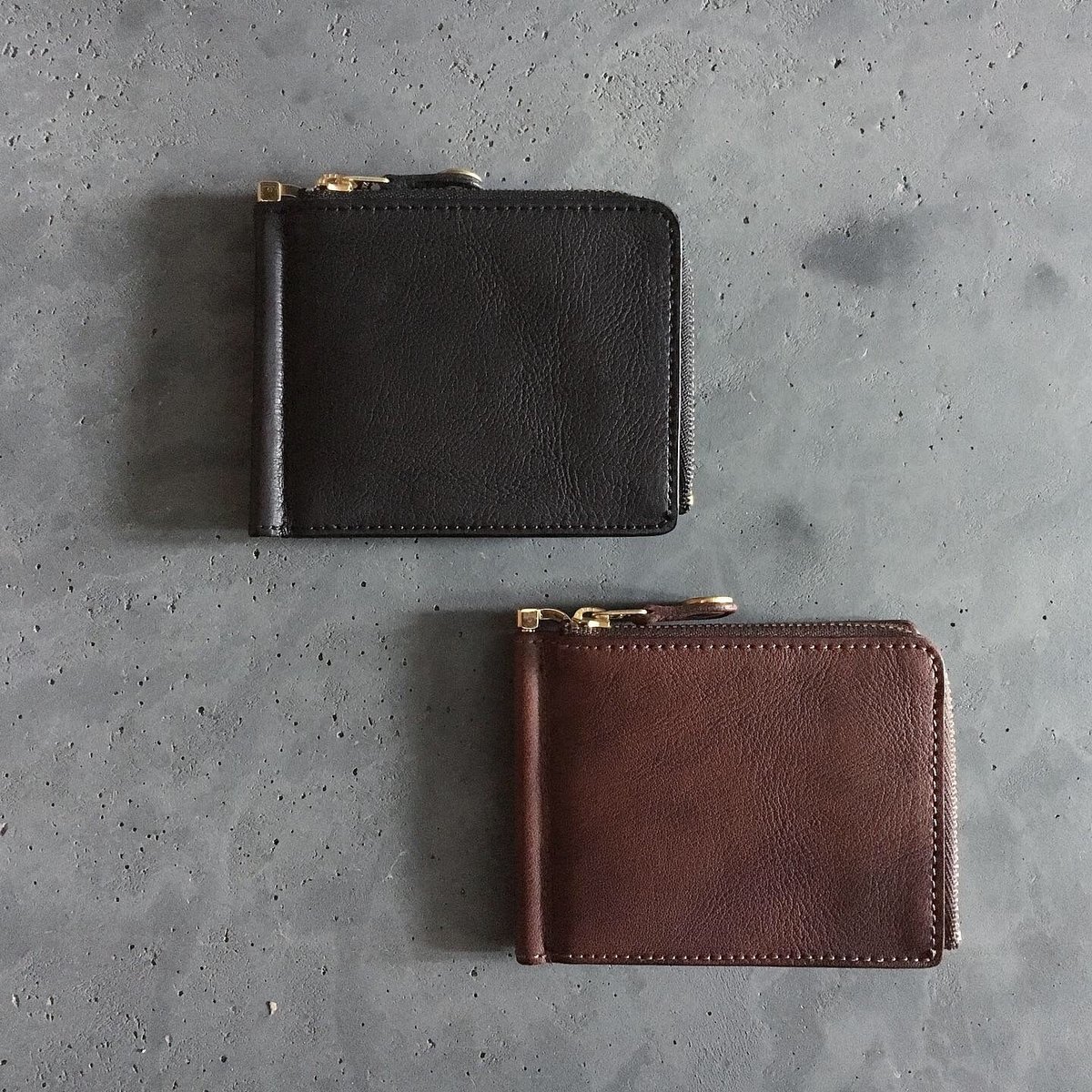ZIP COIN & MONEY CLIP | Damasquina Store