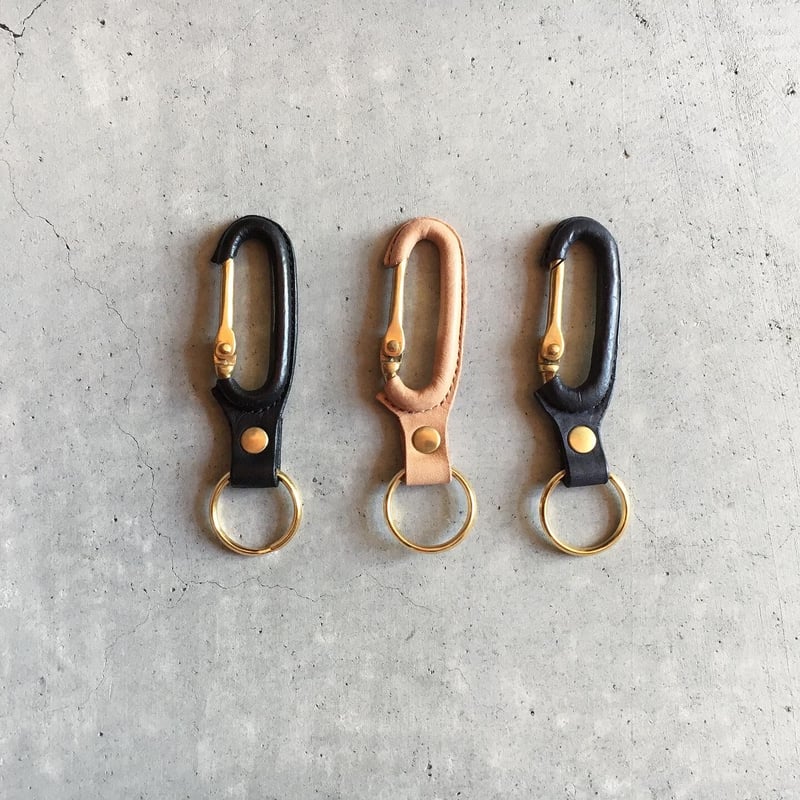 小物 karabiner LEATHETR CARABINER | Damasquina Store