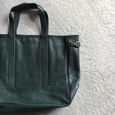 NEW DAMASQUINA TOTE  GREEN LIMITED