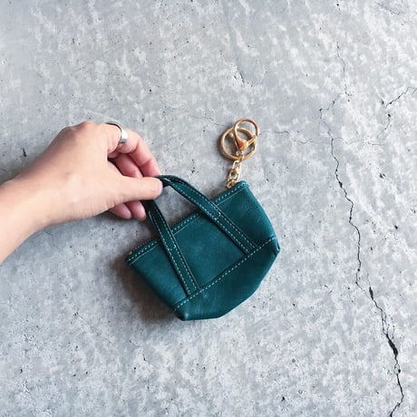 BUCKLE TOTE KEY HOLDER TURQUOISE LIMITED