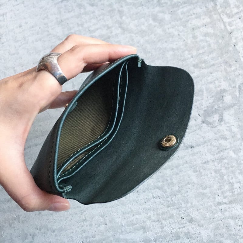VINTAGE LEATHER CARD CASE | Damasquina Store