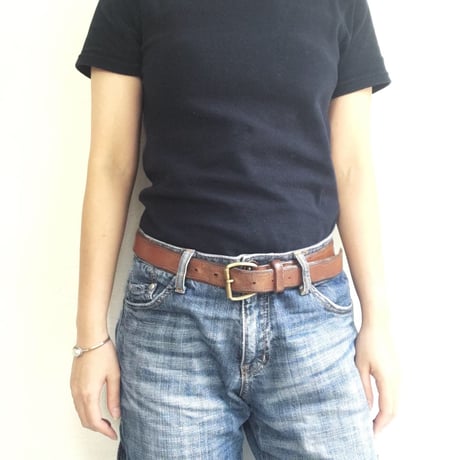 FROST LEATHER BELT