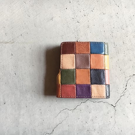 PATCHWORK MINI WALLET