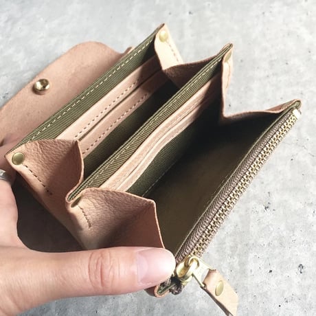 ONE  LEATHER  MINI WALLET