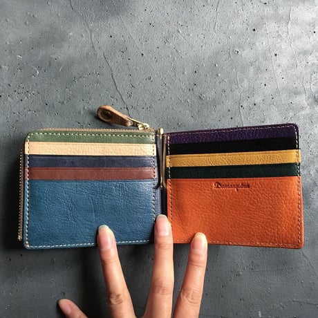 ORTEGA PATCHWORK MONEY CLIP