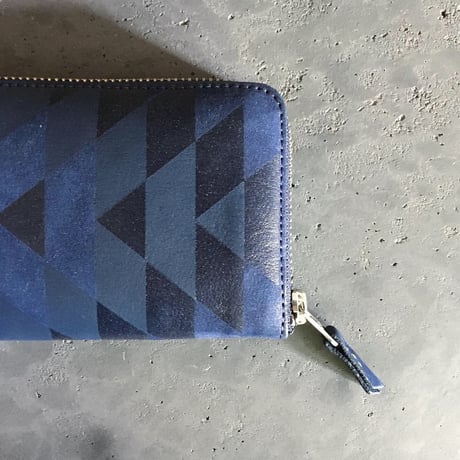 NUBUCK SUEDE ZIP WALLET ORTEGA
