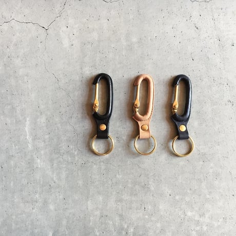 LEATHETR CARABINER