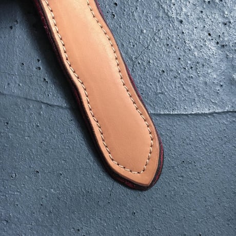 FROST LEATHER BELT