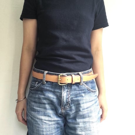 FROST LEATHER BELT